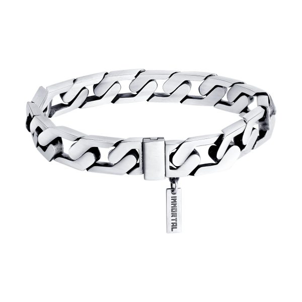 Silver Bracelet "Silver Halo" with minimalist design