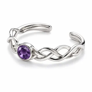 Aetherlock – Amethyst Silver Bracelet