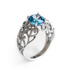 Frostcourt – Regal Topaz Ring