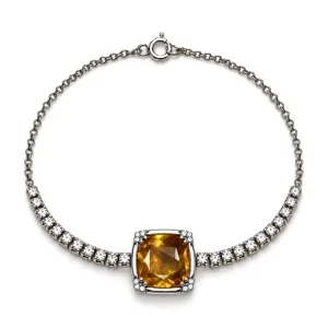Crownlight – Zultanite Silver Bracelet