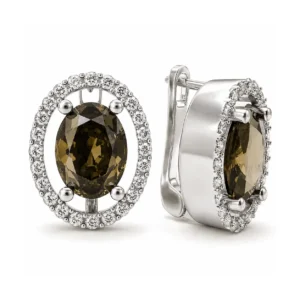 Duskhollow – Silver Zultanite Earrings