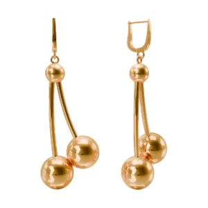 Orbitline – Geometric Drop Earrings