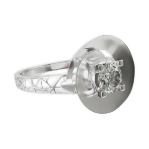 Coreplane – Zircon Silver Ring
