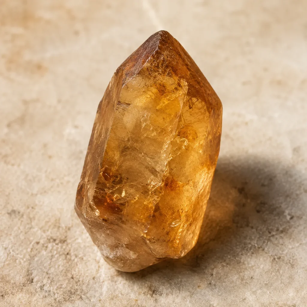 Heat-Treated Citrine