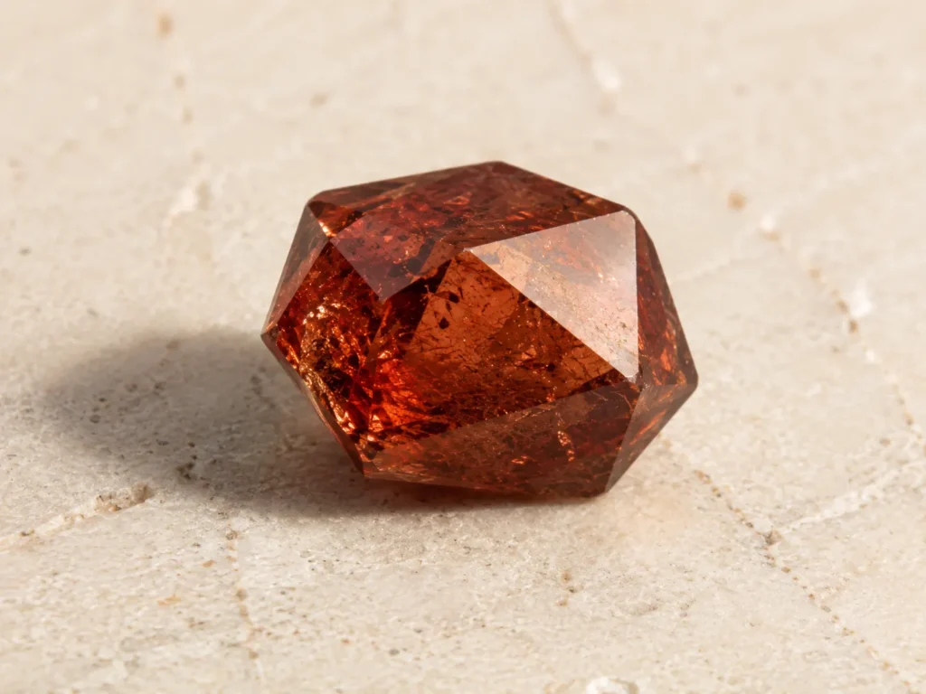 Reddish Zircon